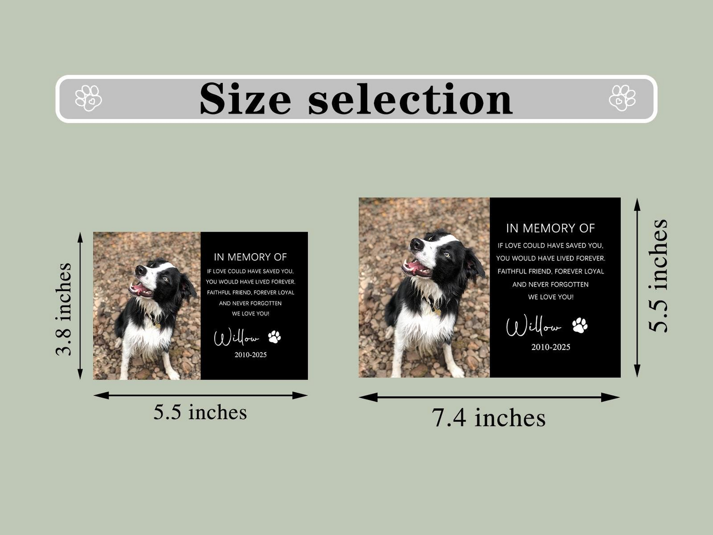 Personalized Pet Memorial,Custom Pet Memorial Stone,Pet Grave Marker With Photo,Pet Grave Stone,Pet Memorial Gift,Dog Sympathy Gift